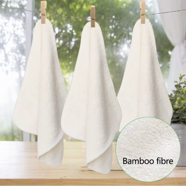 Bamboo Makeup Eraser Wipes (Pack of 2) - Image 3